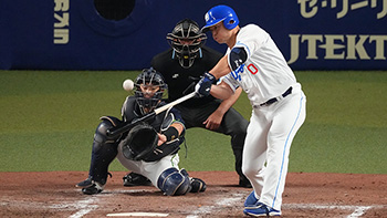 マルチ安打の活躍を見せた細川選手